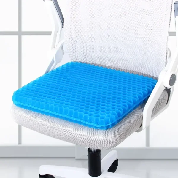 Cojín ortopédico para asiento diseño panal - Imagen 3