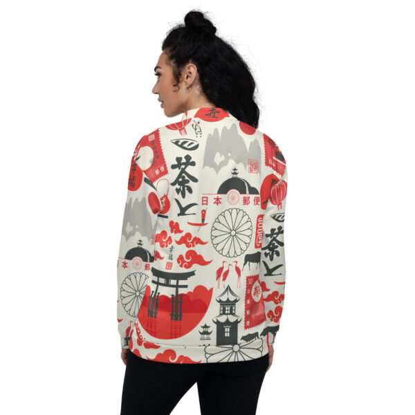 Chaqueta bomber diseño chino unisex - Imagen 7