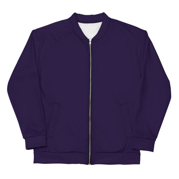 Chaqueta bomber color tolopea lisa unisex