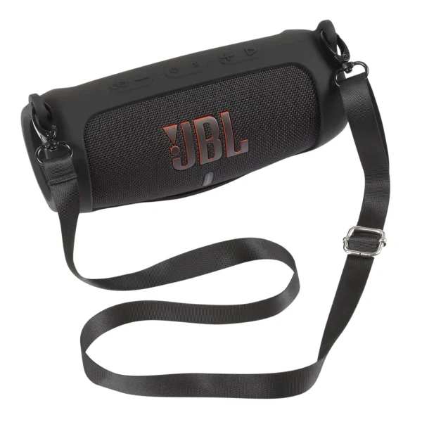 Funda protectora para bocina JBL Charge 5 de silicona con correa - Imagen 7