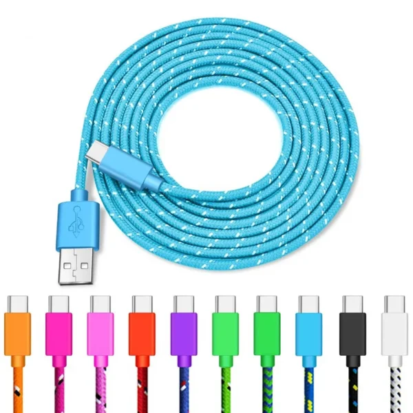 Cable USB tipo C carga rápida y transferencia de datos - Imagen 2