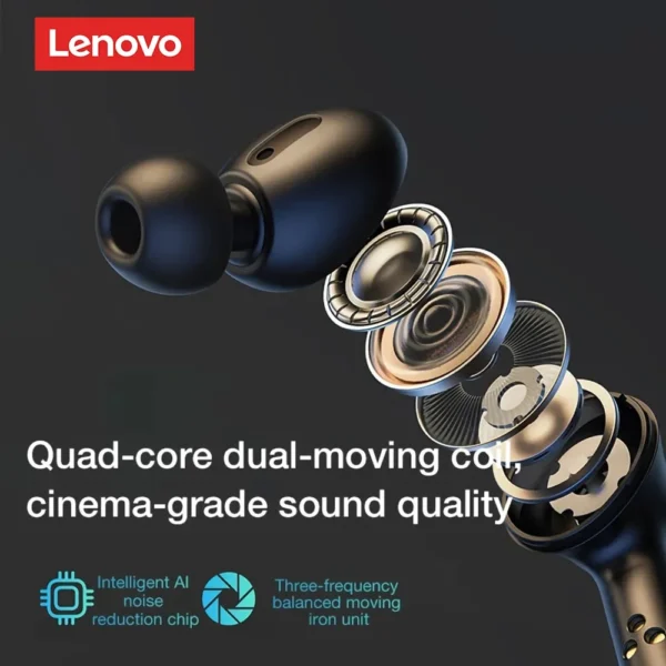 Auriculares Lenovo LP3 Pro TWS con pantalla y sonido HIFI - Imagen 5