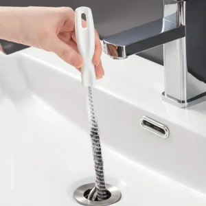 Cepillo de limpieza para tuberías de baño