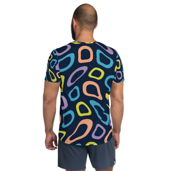 Camiseta deportiva diseño Geo2 para hombre - Imagen 3