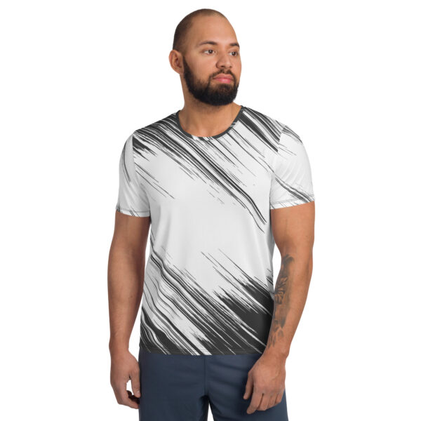 Camiseta deportiva color blanca para hombre - Imagen 2