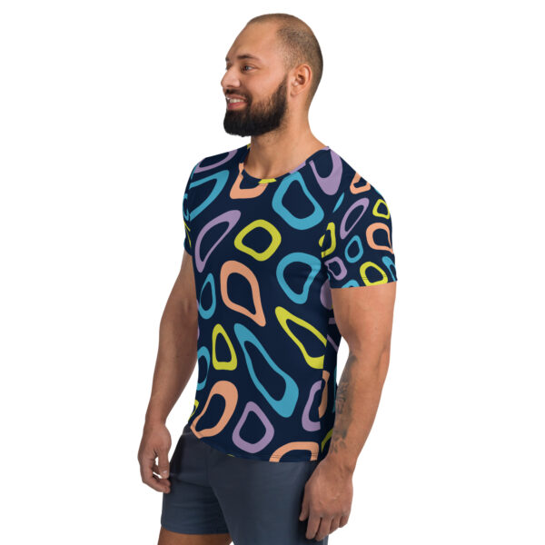 Camiseta deportiva diseño Geo2 para hombre