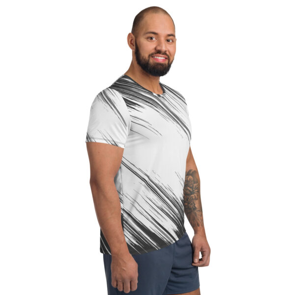 Camiseta deportiva color blanca para hombre