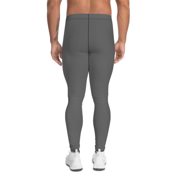 Leggings deportivos color gris oscuro para hombre - Imagen 2