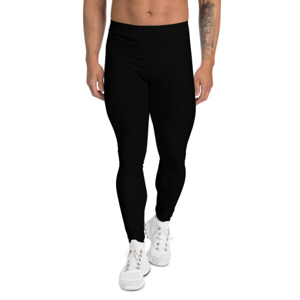 Leggings deportivos negros para hombre - Imagen 2