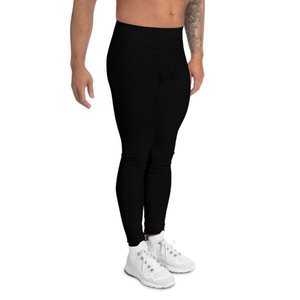 Leggings deportivos negros para hombre